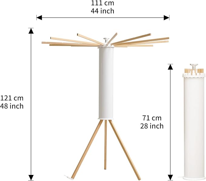 Wooden 12 Rods
