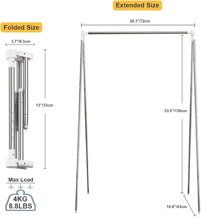White+3 Foldable Hangers