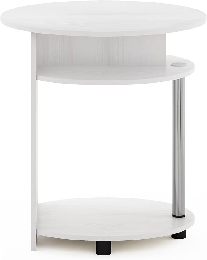 White Oak/Chrome
