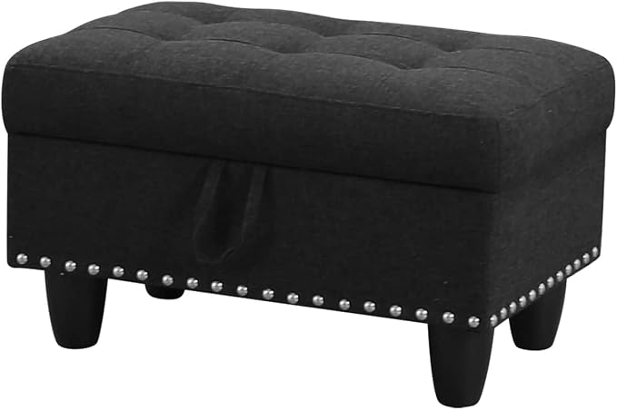 Charcoal Black-linen