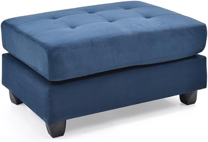 Navy Blue Micro Suede