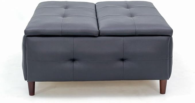 Black Leather-like Fabric