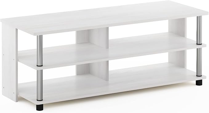 White Oak/Stainless Steel