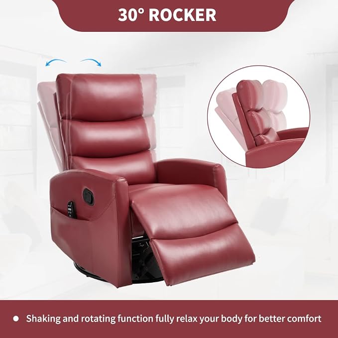 Red + Metal & Wood + Fiber Foam and Polyester Fiber Pad