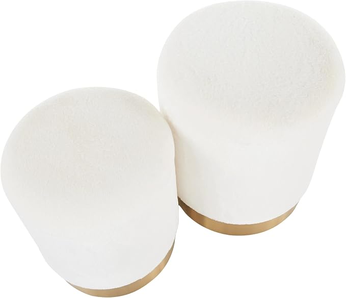 Cream Plush Fabric