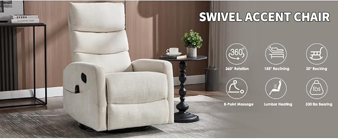 Beige + Metal & Wood + Fiber Foam and Polyester Fiber Pad