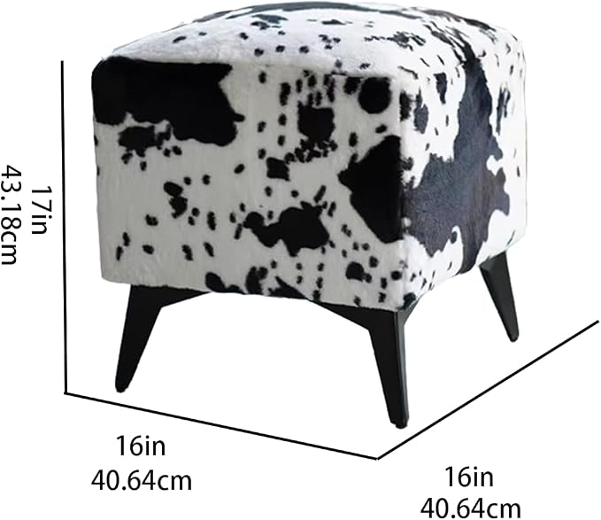 Little Black & White Cow