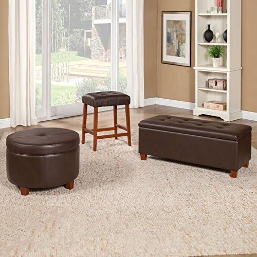 Brown Faux Leather