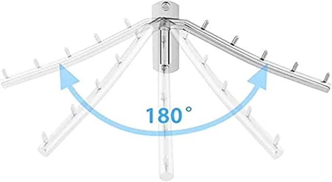 10.24inch Hanger Rack - Black