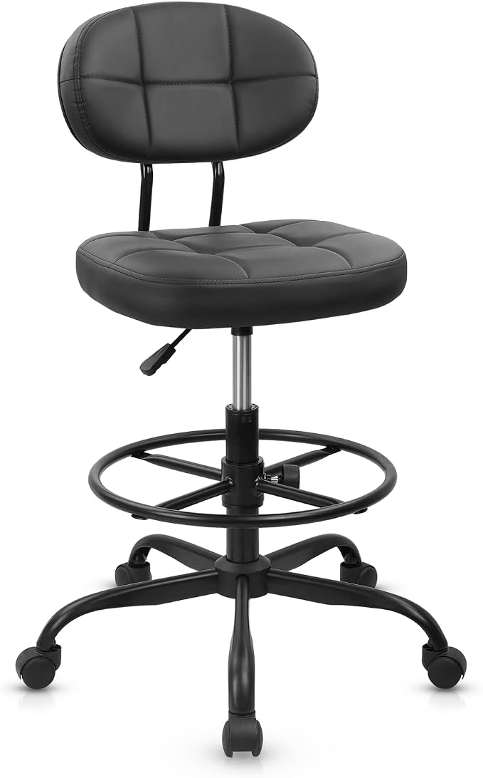 Black With Backrest