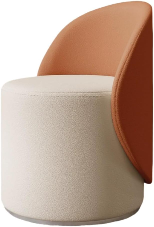 Orange and White