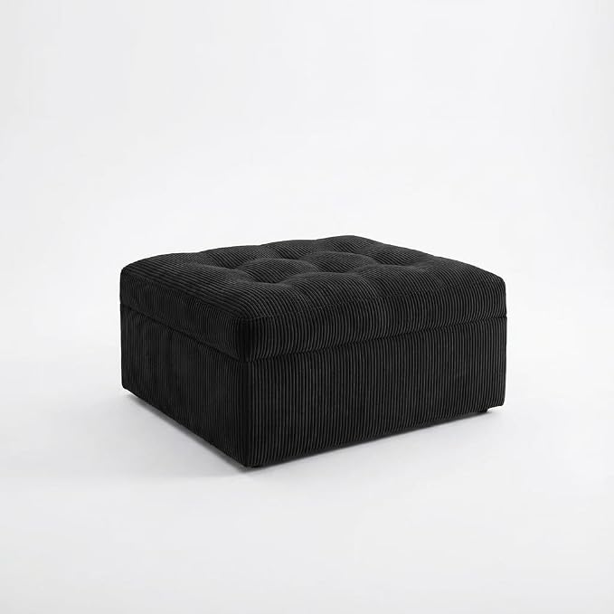 Black Ottoman