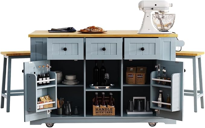 Grey Blue Modern Coastal