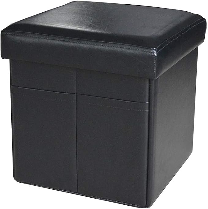 Black Ottoman Cube a