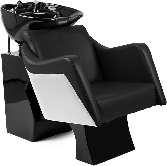 Black Chair with Black Bowl
