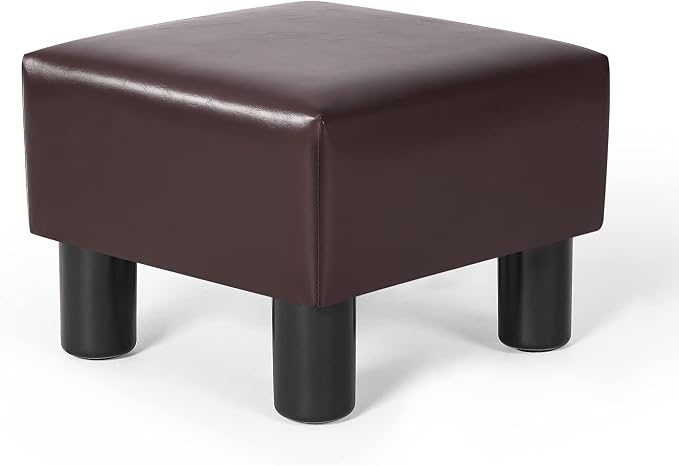 Small, Square Dark Brown