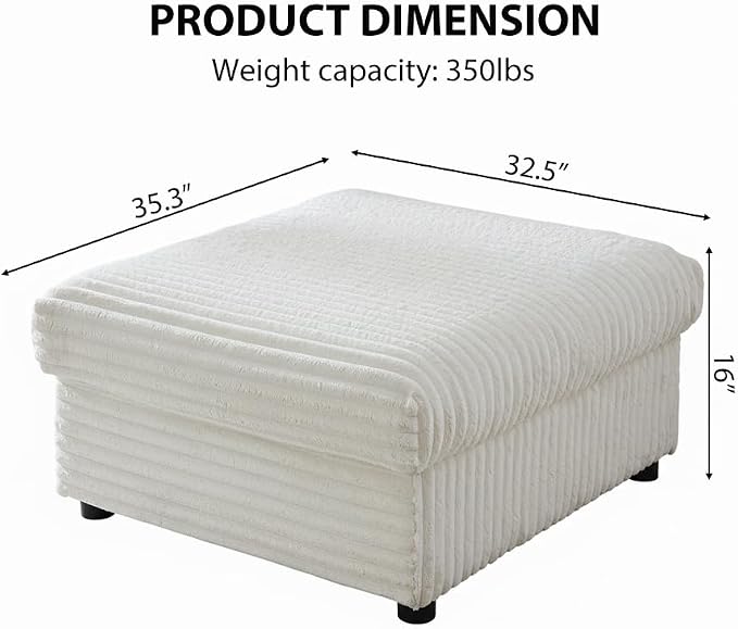 Ottoman & Beige 35.25\