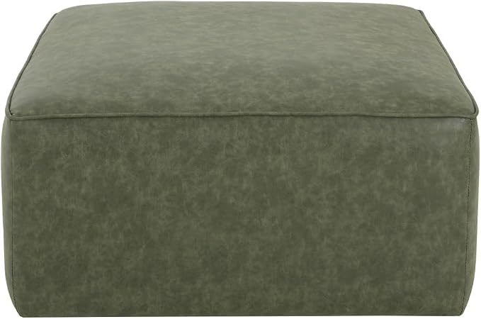 Green + Faux Leather + Foam + Plywood