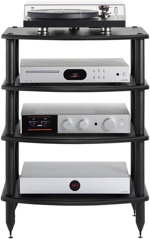 4 Shelf Carbon Fiber Vinyl