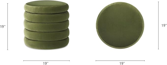 Olive Green Performance Velvet