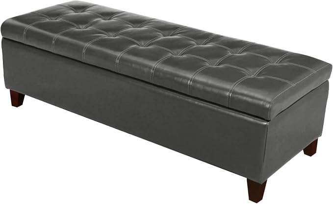 Gray Bonded Leather