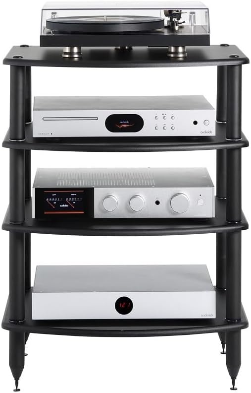 4 Shelf Black