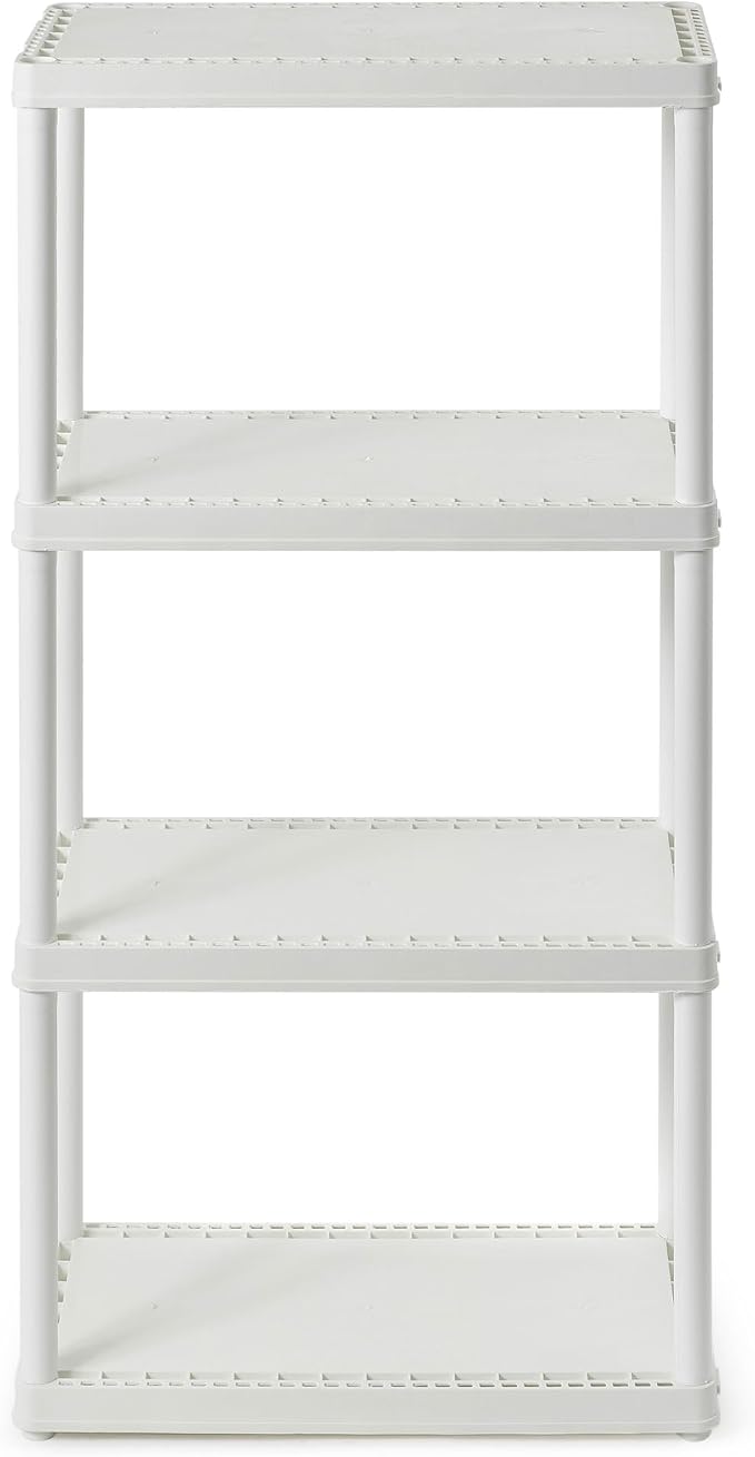 4 Shelf - White