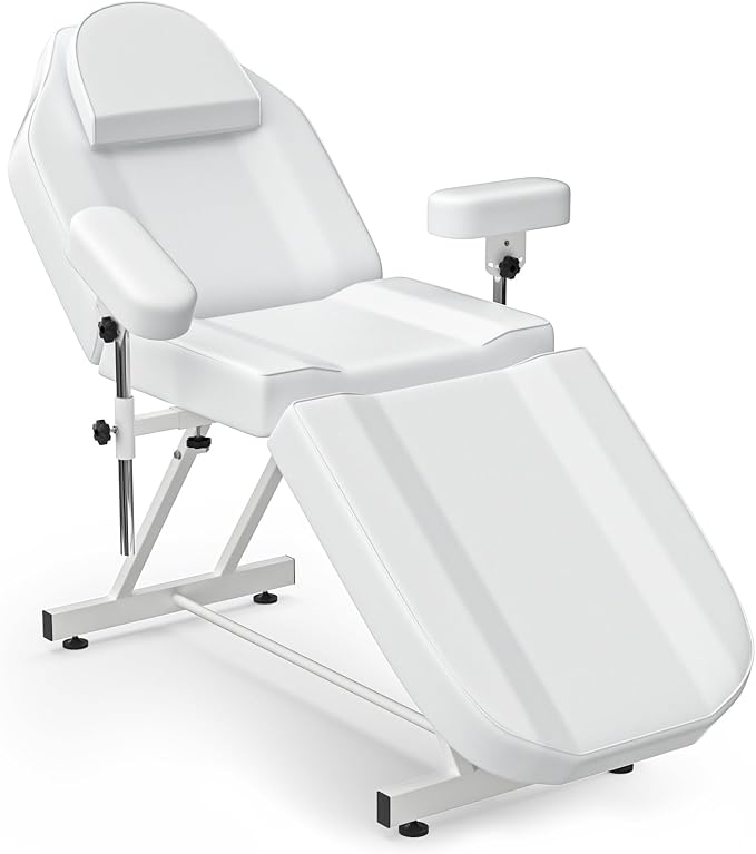 White Tattoo Chair 30