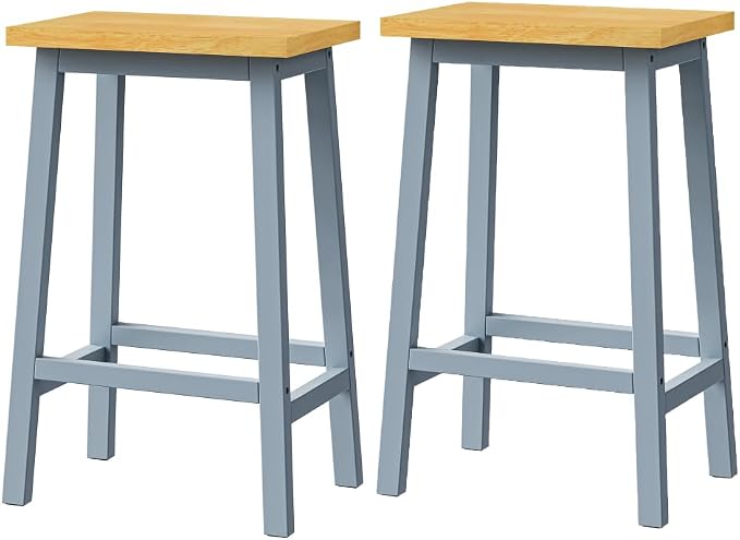 Grey Blue Modern Coastal