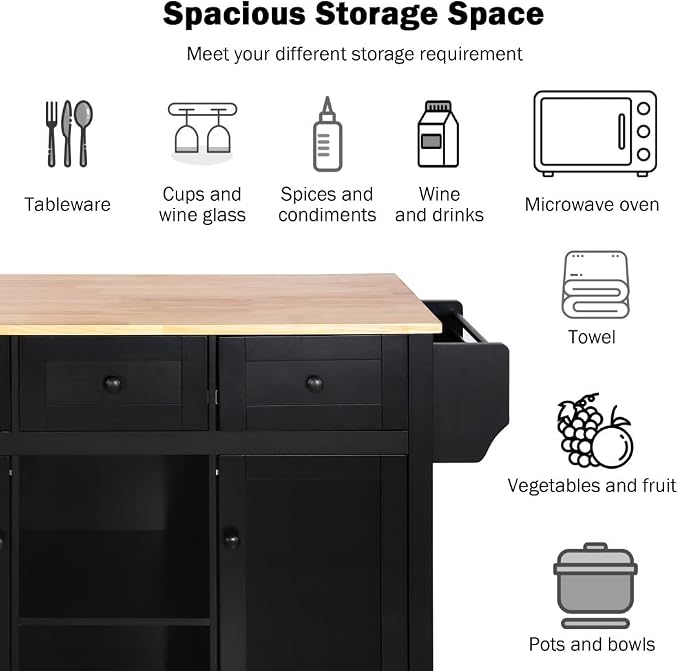 Black + Mdf + Rubber Wood