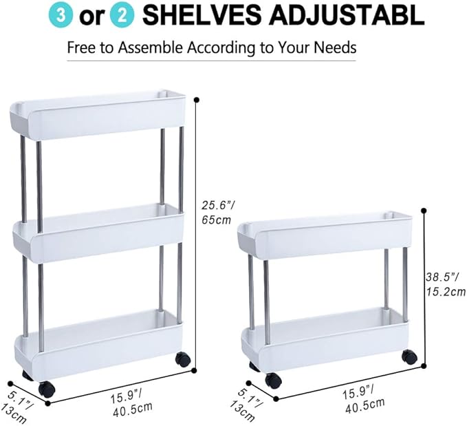White - 3 Tier