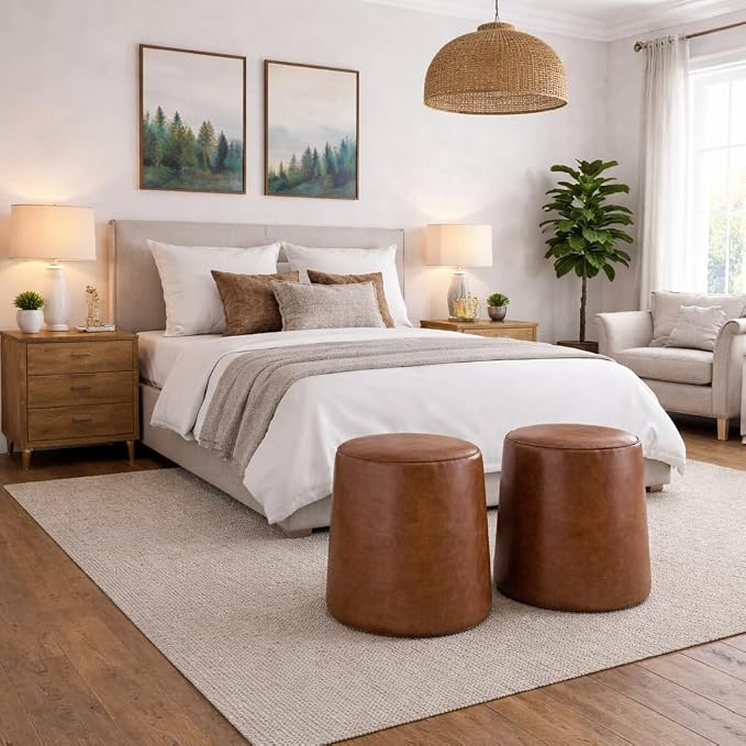 Chestnut Faux Leather
