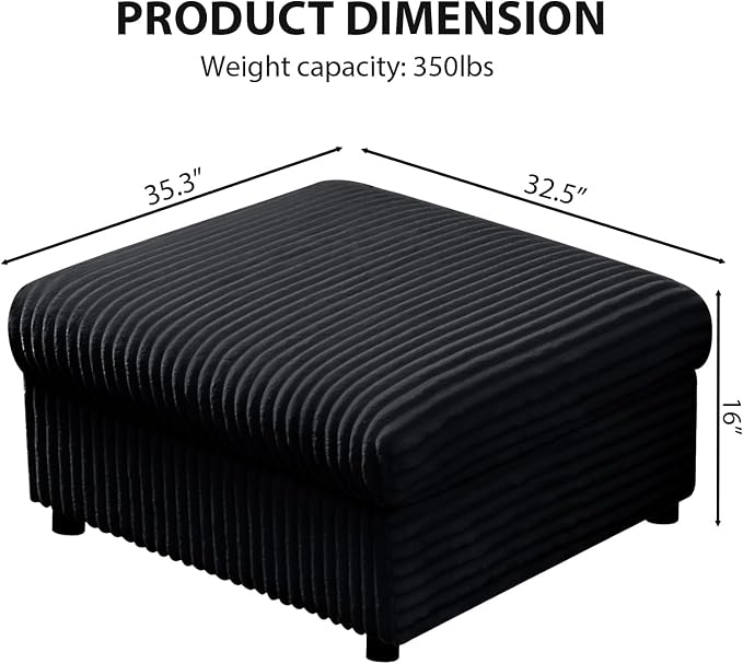 Ottoman & Black 35.25\