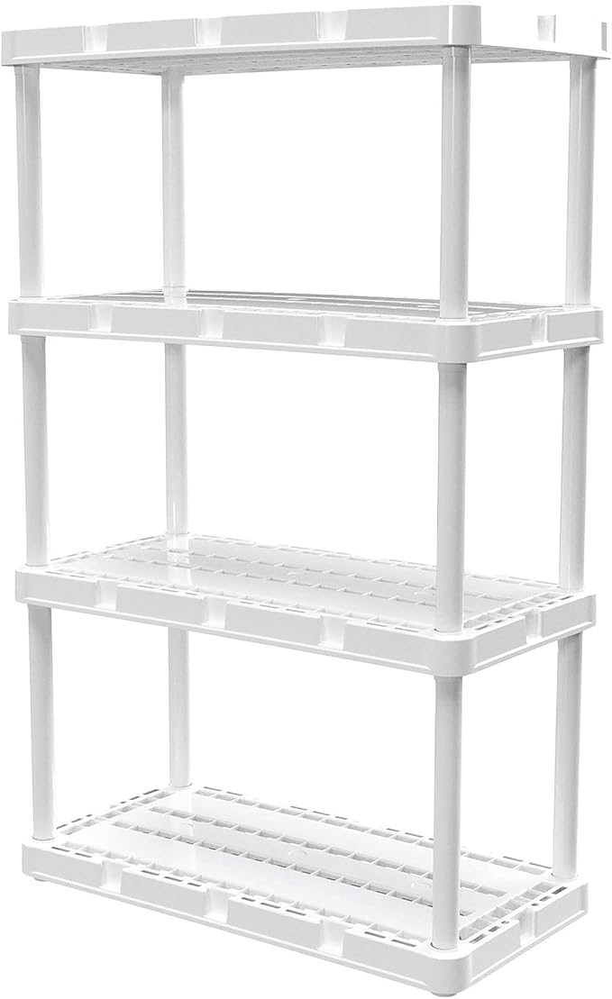 4 Shelf - White