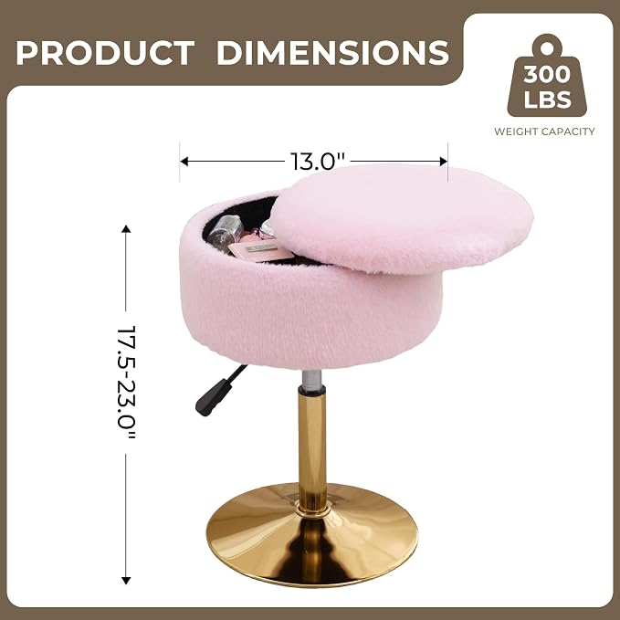 Light Pink With Storage