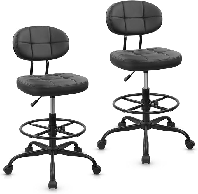 Black With Backrest