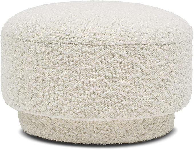 Ivory White Boucle