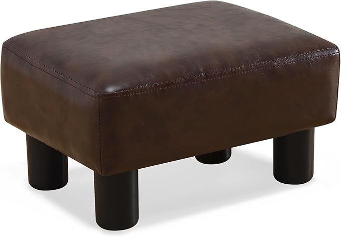 A-brown-faux Leather