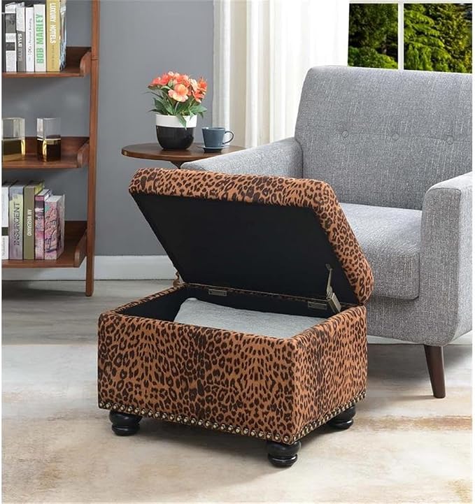 Forest Leopard Print Fabric