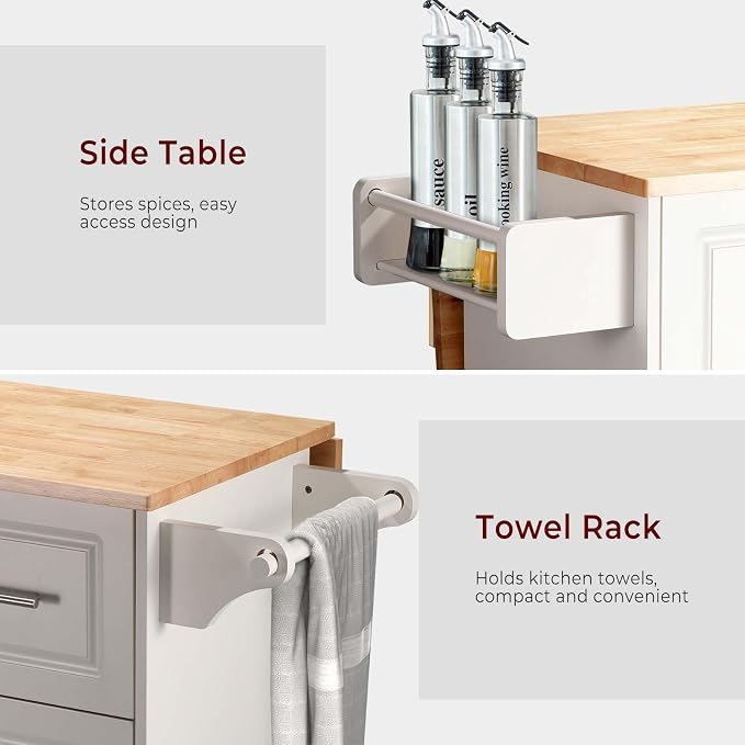 White-3 Drawers