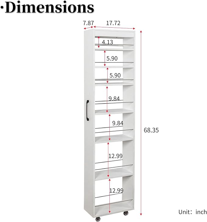 B01 White 7-tier
