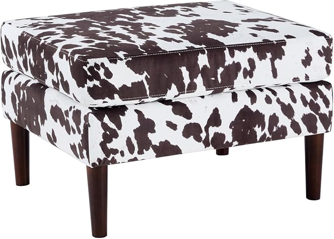 Brown Cow Print Fabric