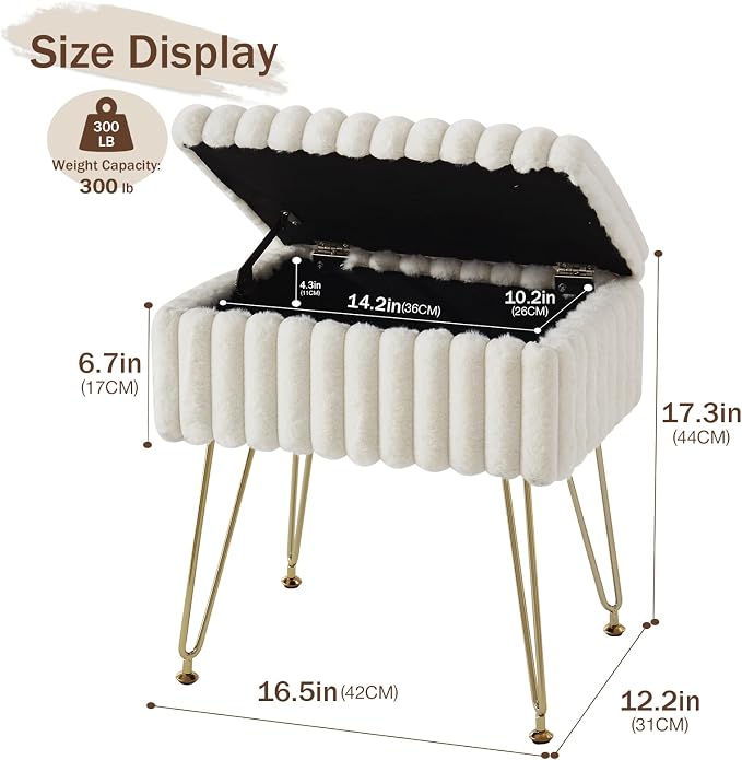 White-with Storage