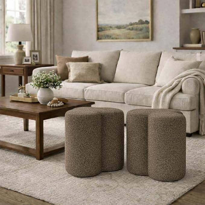 Dark Brown Boucle