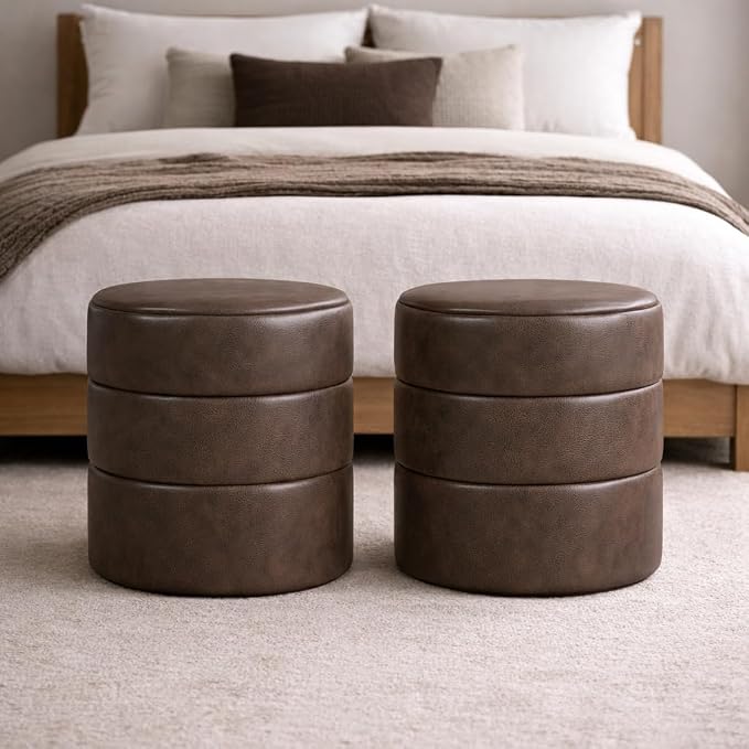 Brown Faux Leather