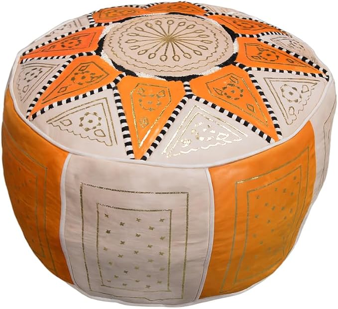 Beige/Orange