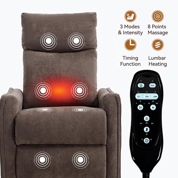 Brown + Metal & Wood + Fiber Foam and Polyester Fiber Pad