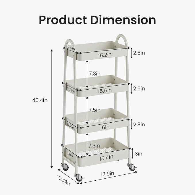 4-tier White