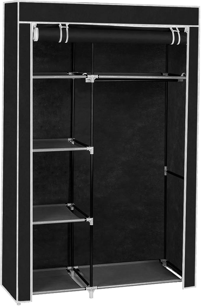 104.5x45.5x158cm, Black-a