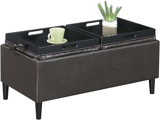 Espresso Faux Leather